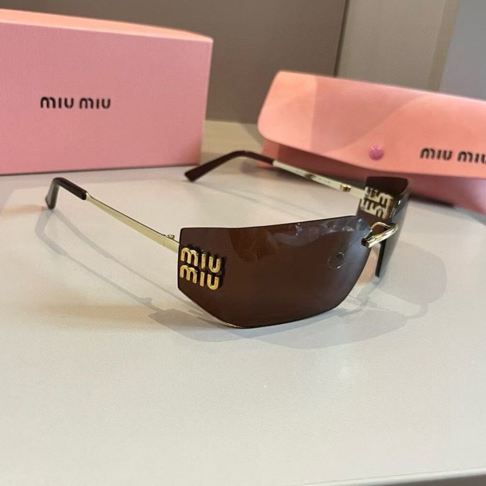 MIU MIU frameless sunglasses